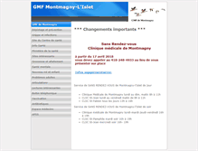 Tablet Screenshot of gmfmontmagny.com